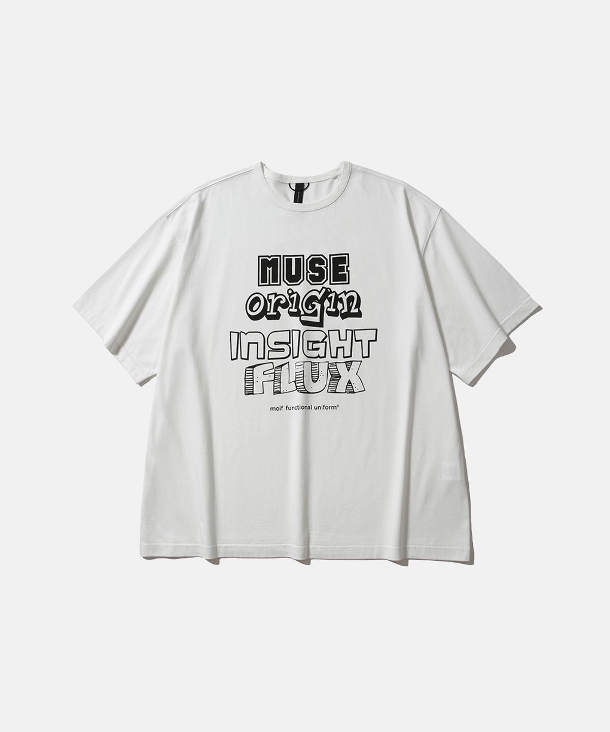 모이프(MOIF) [SS26] ACROSTIC POEM H/S TEE / OFF WHITE
