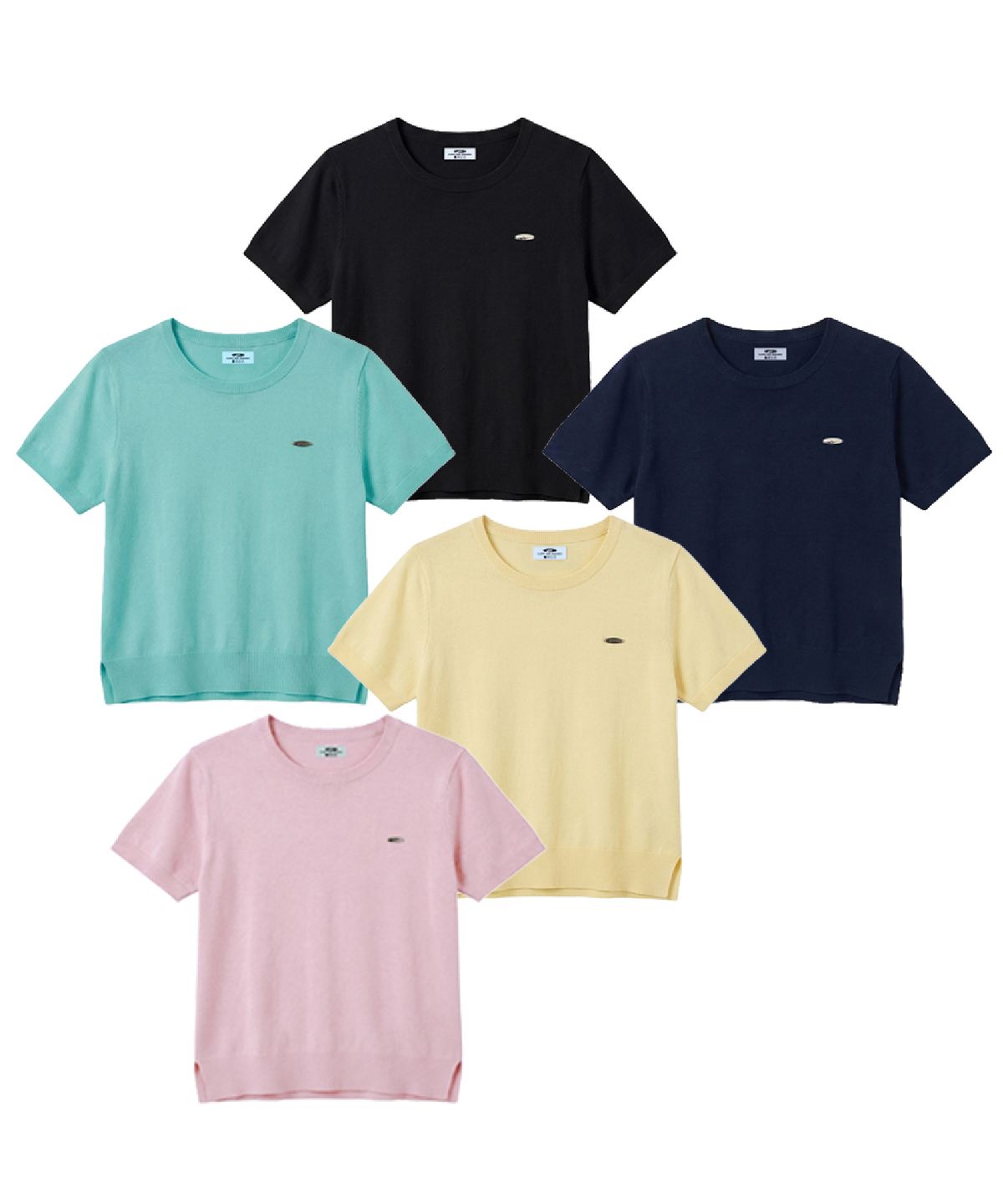 에프디알(FDR) [2Pack] Essential Pearl Soft Crewneck