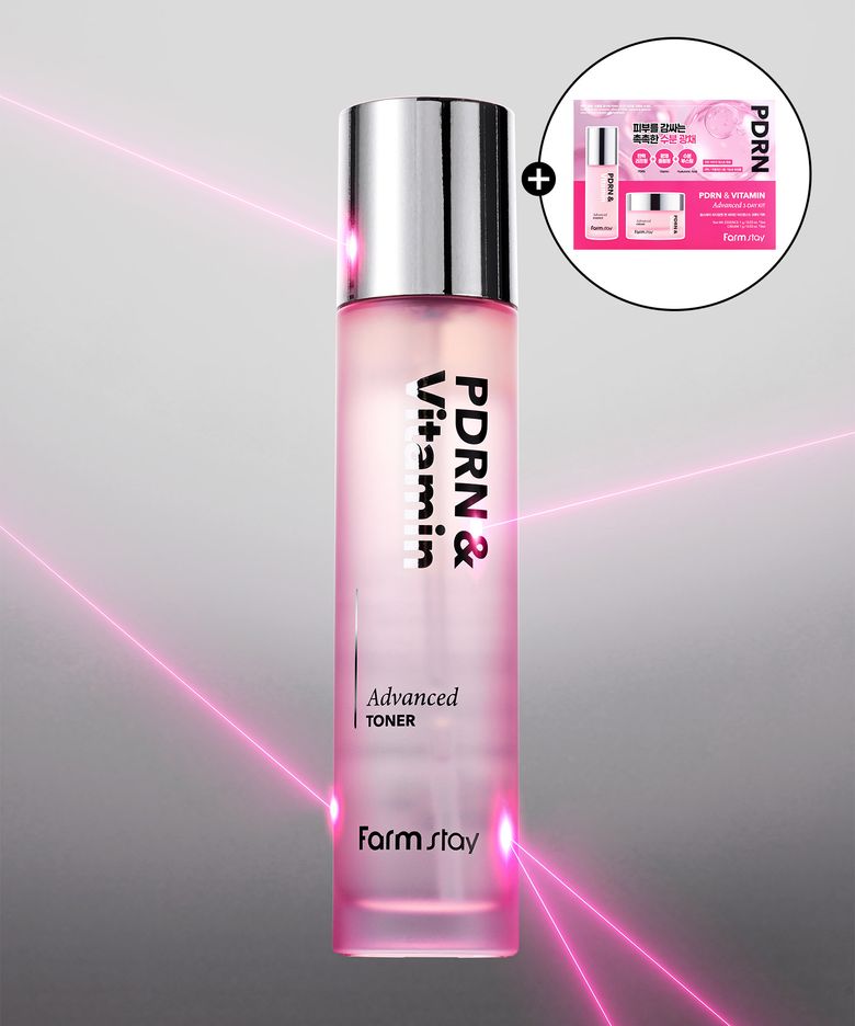피디알엔 앤 비타민 어드밴스드 토너 120ml (+샘플키트 증정)