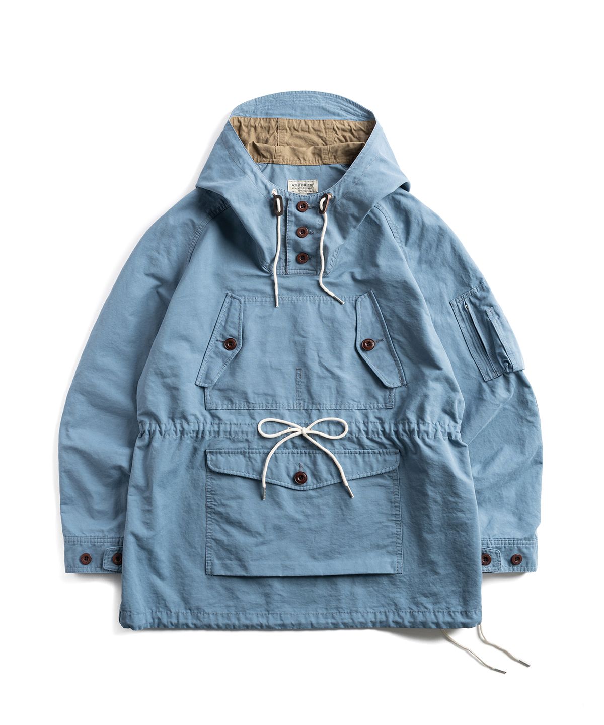 와일드 브릭스(WILD BRICKS) W25 MOUNTAIN ANORAK (dusty blue)
