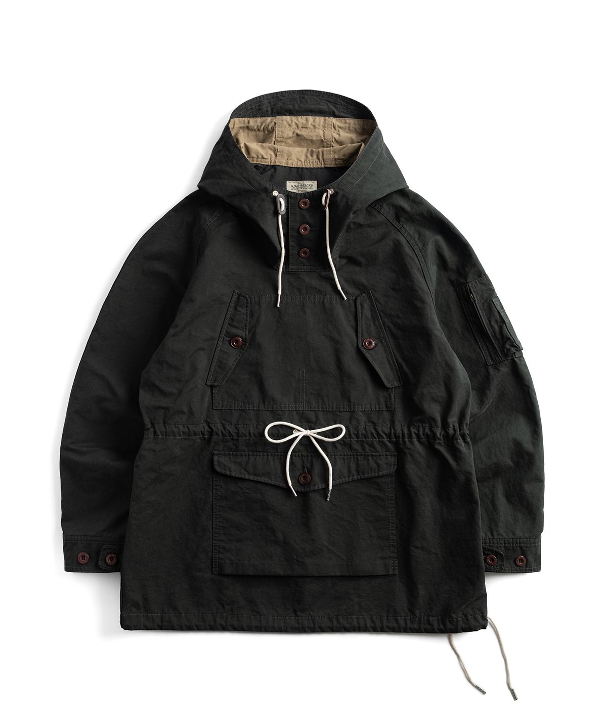 와일드 브릭스(WILD BRICKS) W25 MOUNTAIN ANORAK (dark green)