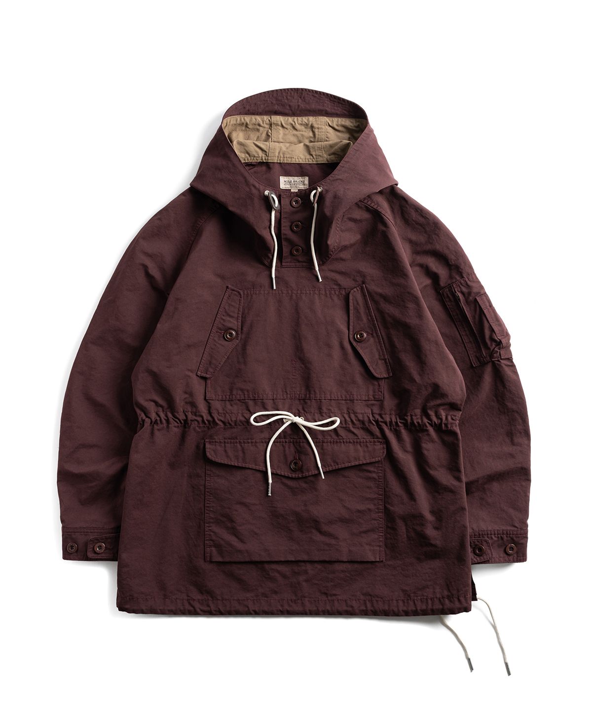 와일드 브릭스(WILD BRICKS) W25 MOUNTAIN ANORAK (burgundy)