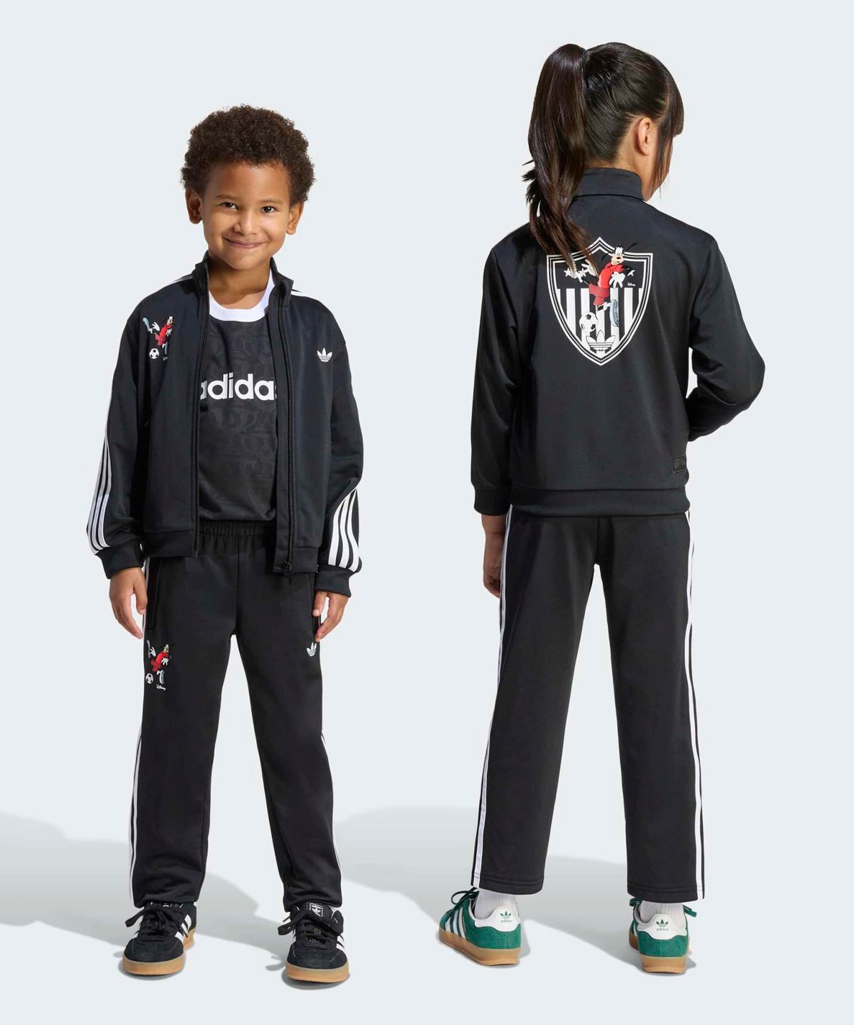 아디다스 키즈(ADIDAS KIDS) 아디다스 X 디즈니 파이어버드 트랙 수트 키즈 - 블랙 / KC8433
