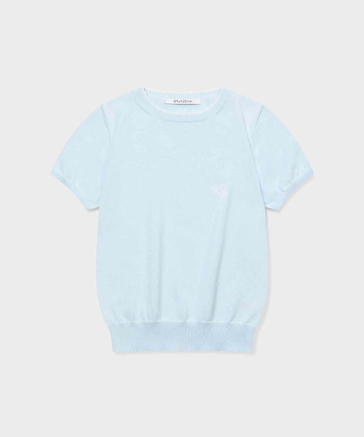 글런든(GRUNDEN) COOL COTTON KNIT TOP (MINT)