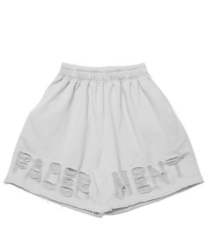 페이더로고 스크래치 데미지 쇼츠(Ivory)