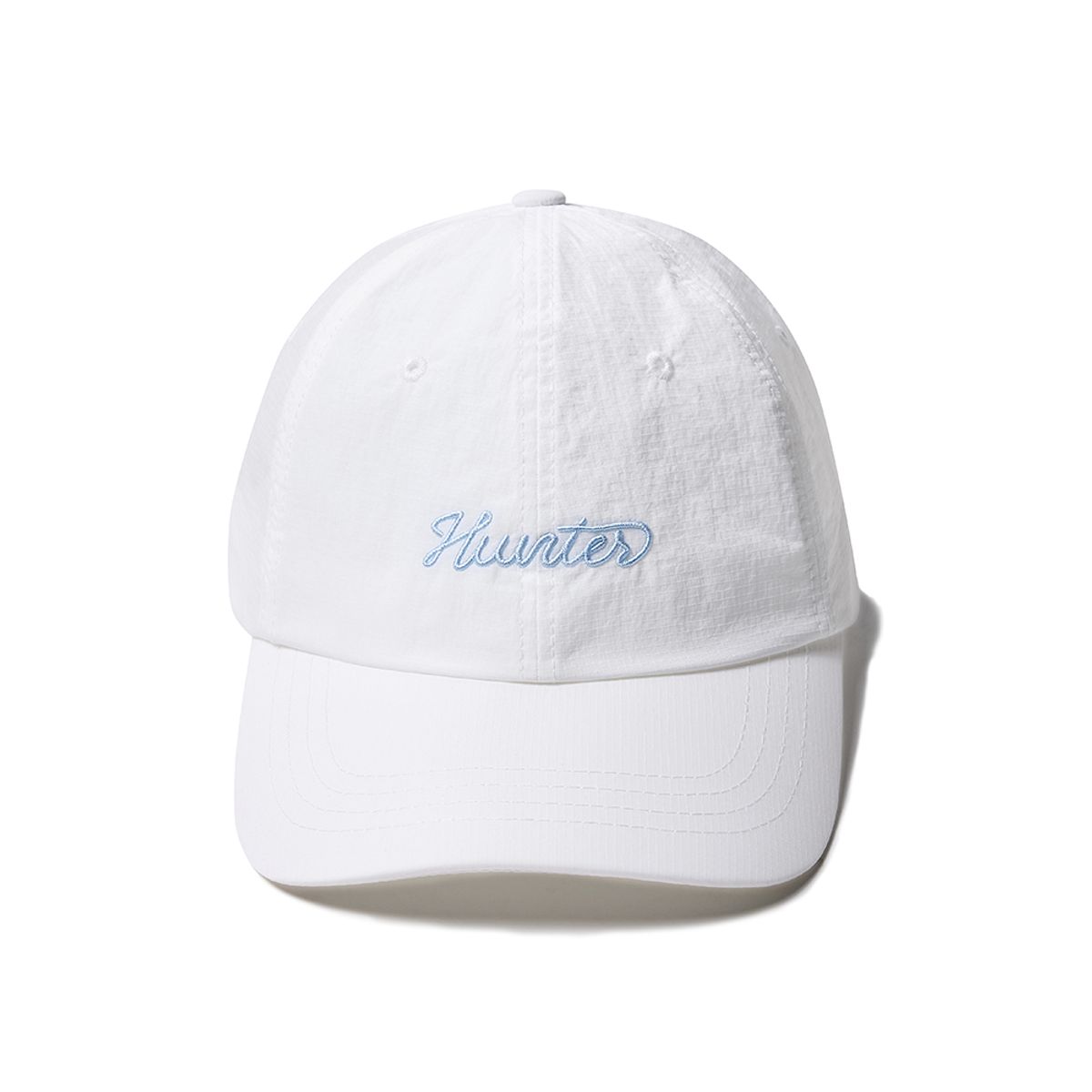 헌터(HUNTER) [WOMEN] 립스탑 커서브 로고 캡 - 아이보리 HEW0002CHZIVO