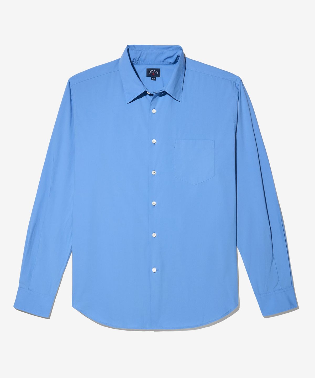 노아(NOAH) (U) 오버사이즈 포플린 셔츠 블루 OVERSIZED POPLIN SHIRT BLUE