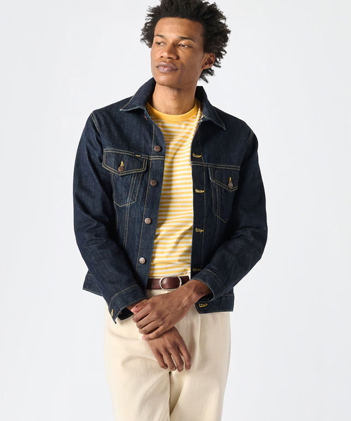노아(NOAH) (U) 레드포드 재킷 인디고 THE REDFORD JACKET INDIGO