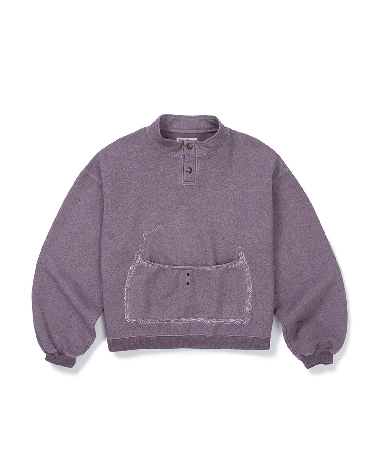 카락터(KARACTOR) [OATSLIFE] Milk foam pullover / Plum ash