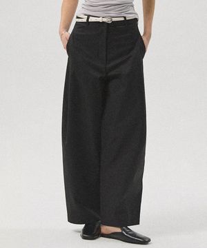 Arco Curved Chino Pants_BLACK