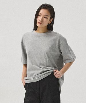 Airo Soft Cotton Oversized Drop-Shoulder T-Shirt_GREY