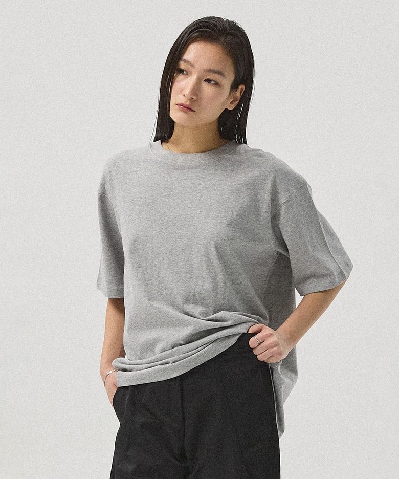 Airo Soft Cotton Oversized Drop-Shoulder T-Shirt_GREY