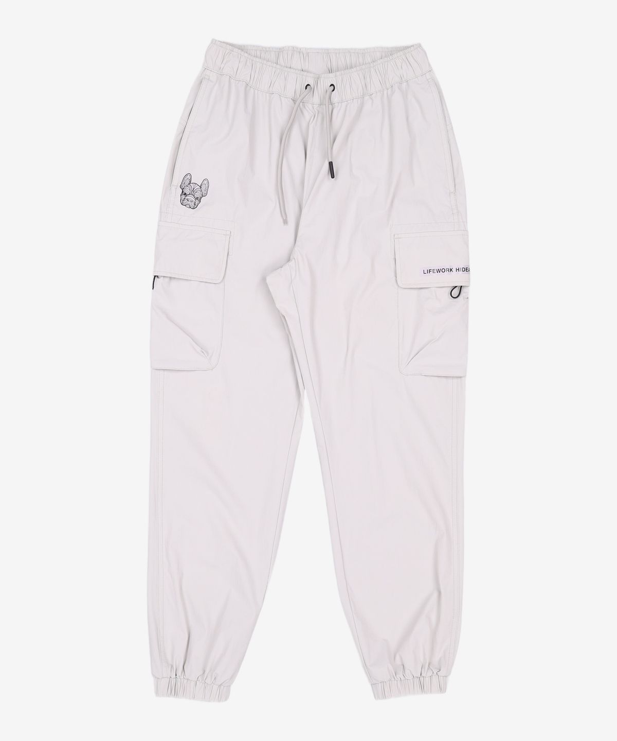 라이프워크(LIFEWORK) 여성) 나일론 우븐 라독 팬츠_LIGHTGREY FREE