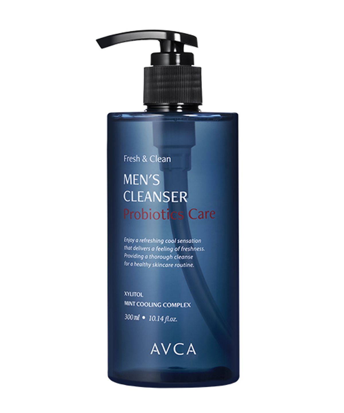 아브카(AVCA) 프레쉬 앤 클린 유산균 케어 남성청결제 우디페로몬향 300ml