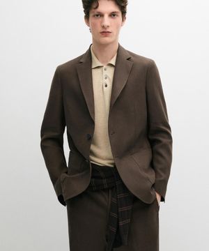 린넨 수트 블레이저