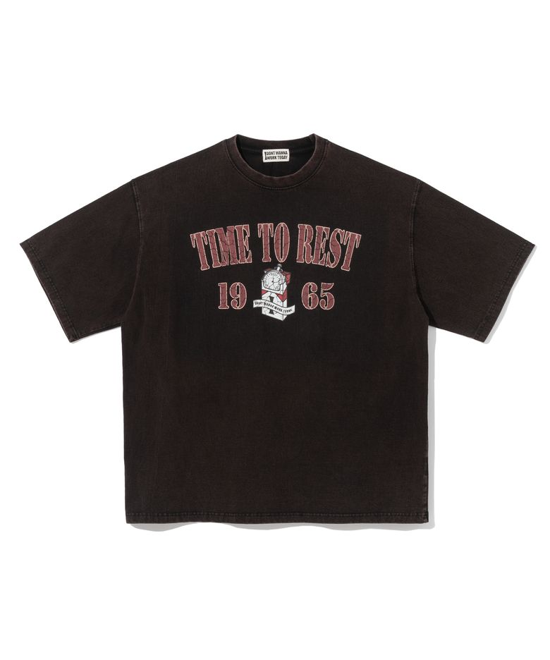 TIME TO REST SHORT SLEEVE (BROWN)