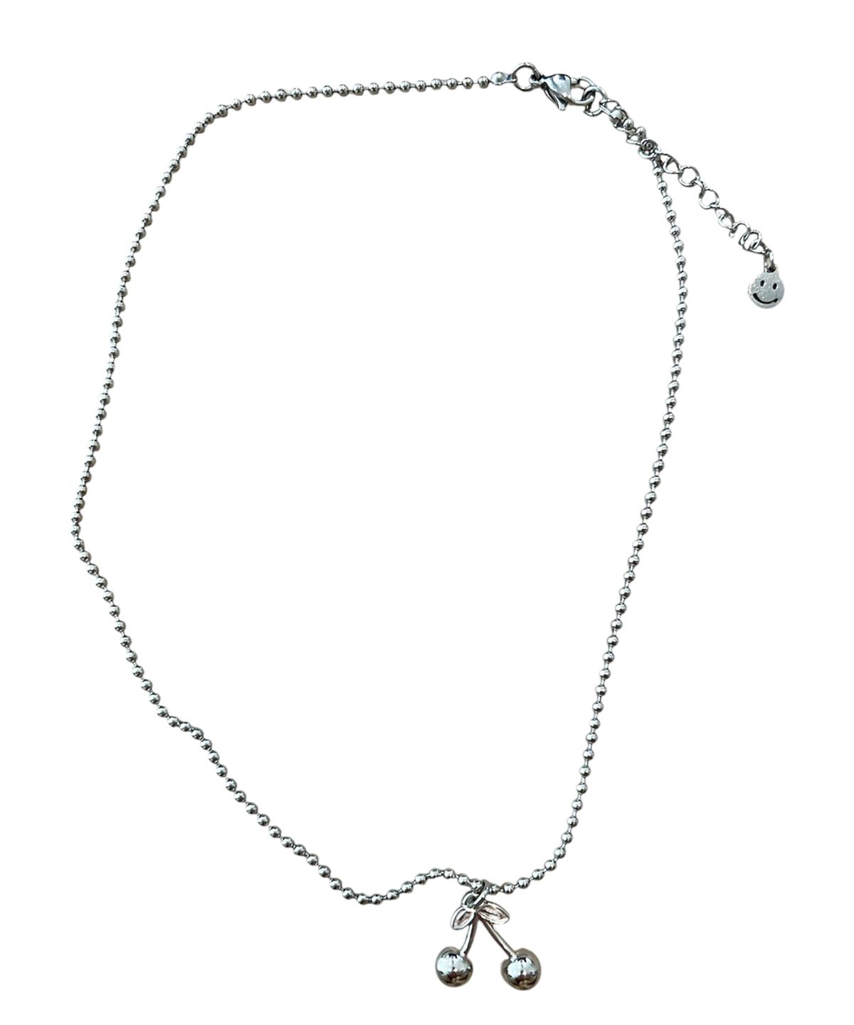스케이터락(SK8ER ROCK) Cherry Ball Chain Necklace