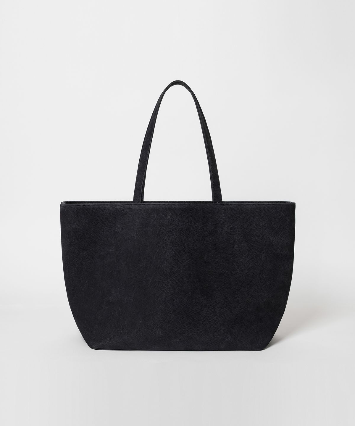 앤드로스(ANDROS) Cow Nubuck Shopper Bag (Black)