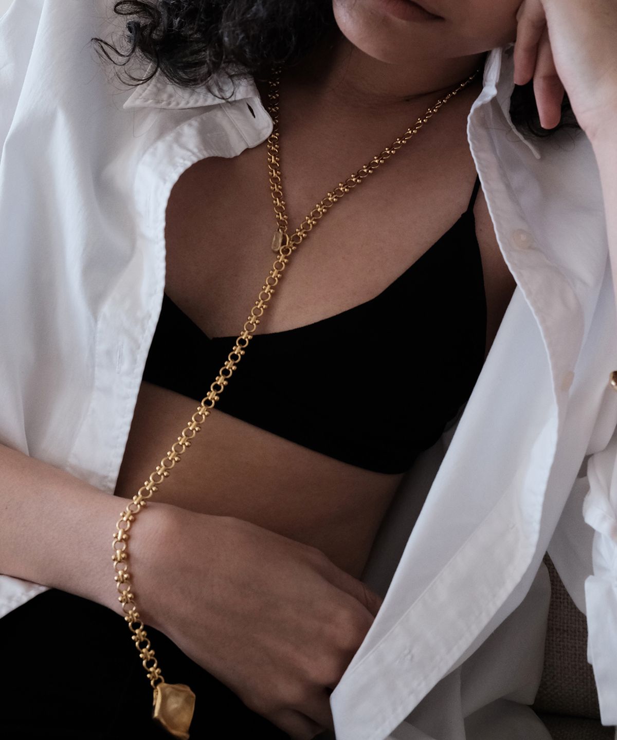 모헤르(MOHR) Melt Orb Necklace