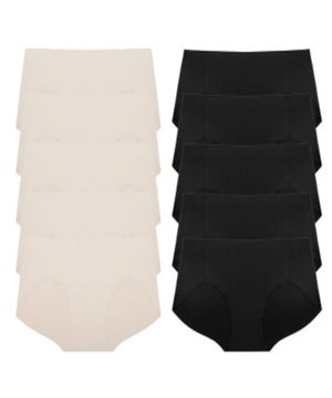 노라인 심리스팬티 10매입_2color