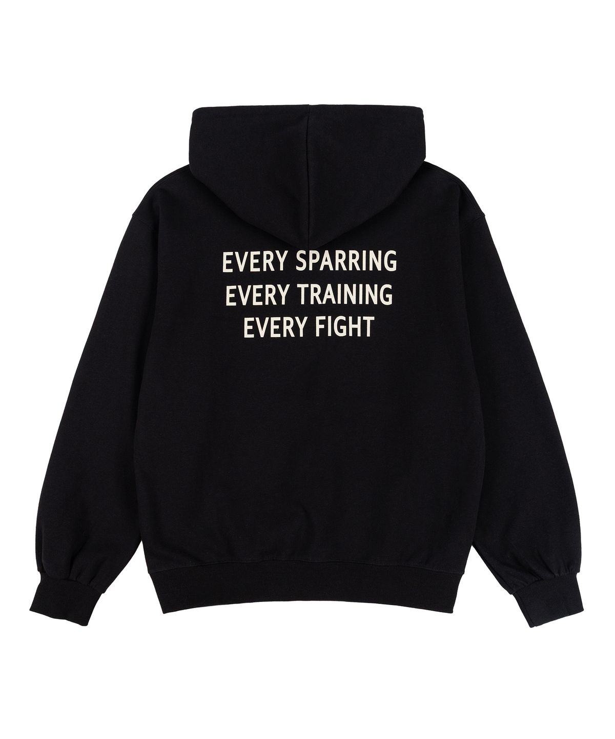 더트웰브라운드(THE 12TH ROUND) THE 12TH ROUND FIGHT HOODIE BLACK