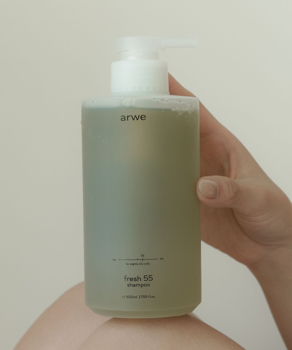 아르베(ARWE) 프레시 55 약지성 샴푸