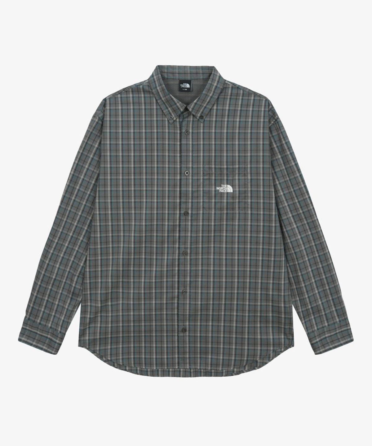 노스페이스(THE NORTH FACE) NH8LS01A 남성 미스트픽 긴팔 셔츠 METAL GRAY