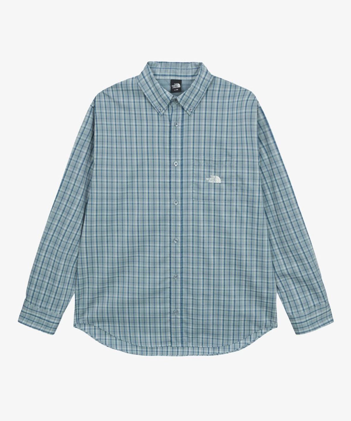 노스페이스(THE NORTH FACE) NH8LS01B 남성 미스트픽 긴팔 셔츠 GRAYISH TURQUOISE