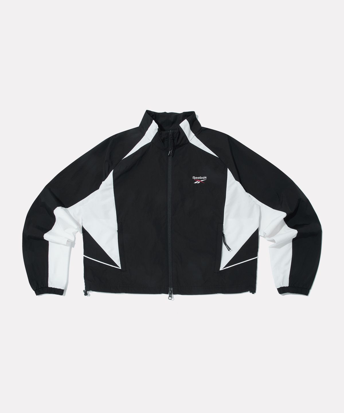 리복(REEBOK) 일립스 크롭 윈드브레이커 v26 (W) - 블랙