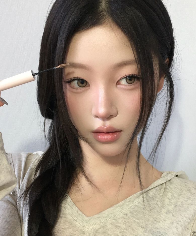 아트 컬러링 브로우 카라