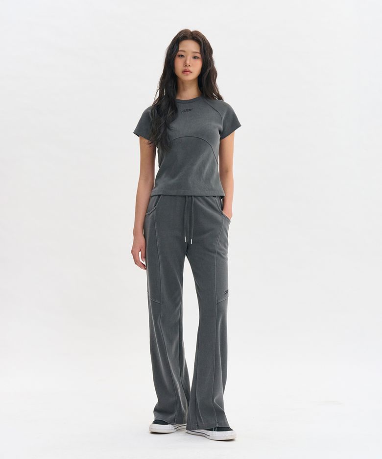 [SET]  피그먼트 리브드 셋업 (2color) BNZTS03W BNZLPT02W