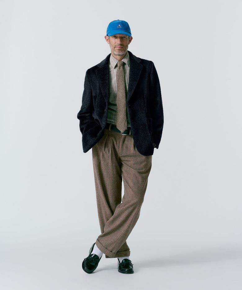 (U) 베어 퍼 스포츠 코트 차콜 BEAR FUR SPORT COAT CHARCOAL
