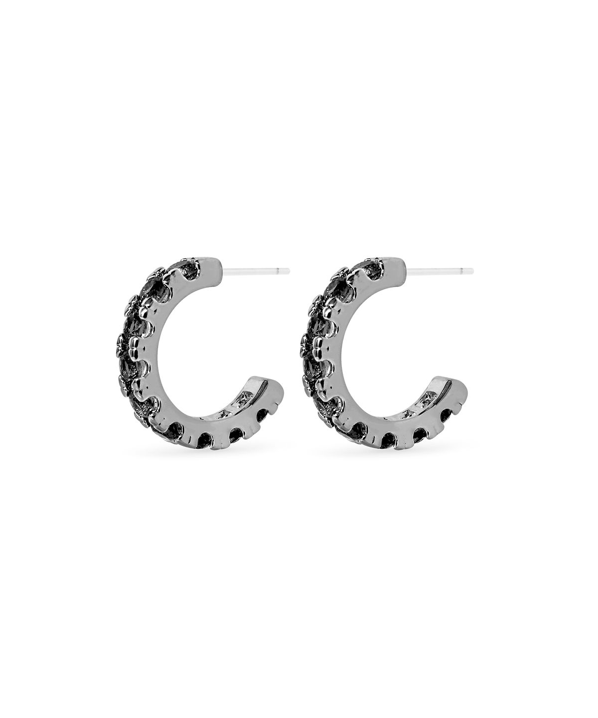 스몰굿띵(SMGT) 테니스 귀걸이 3mm [BLACK]