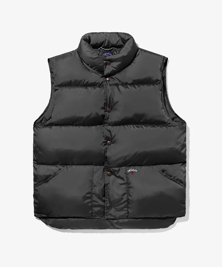 (U) 푸퍼 베스트 블랙 PUFFER VEST BLACK