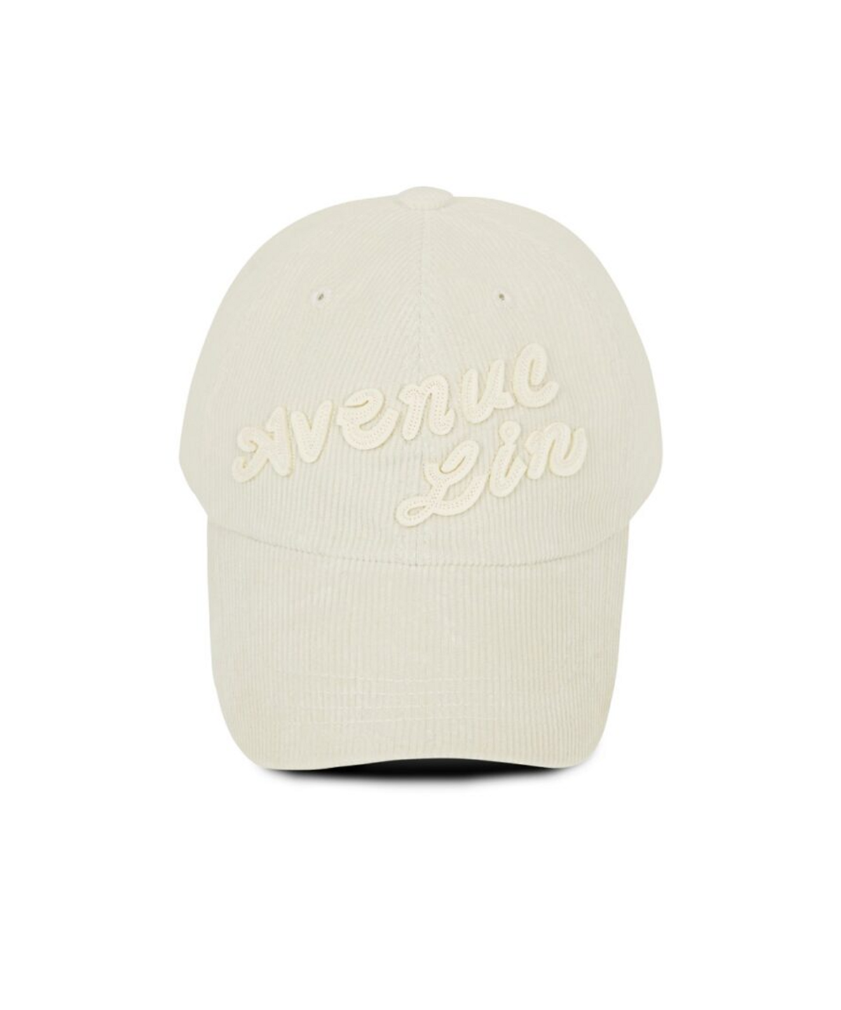 린에비뉴(LIN AVENUE) AVENUE 코듀로이 볼캡 - 크림