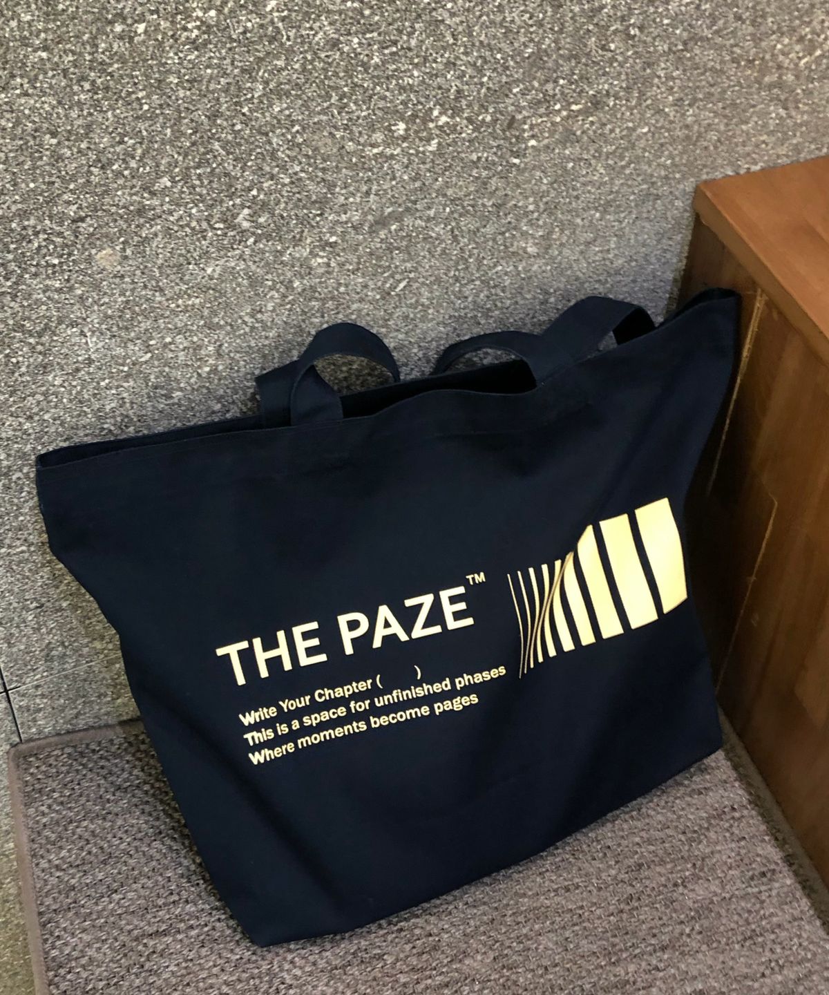더페이즈(THE PAZE) P.1 NAVY ECO BAG