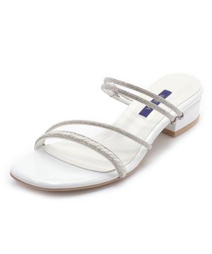 크리스탈 꼬임 멀티 스트랩 뮬 K56M026