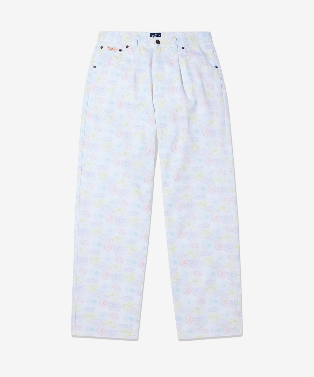 노아(NOAH) (U) 플로럴 플리츠 진 플로럴 FLORAL PLEATED JEANS MULTI