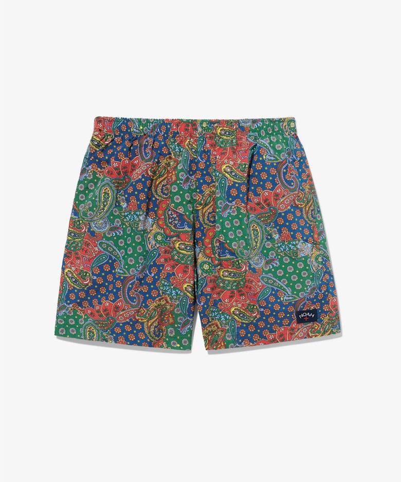 (U) 페이즐리 스윔 트렁크 그린 페이즐리 프린트 PAISLEY SWIM TRUNKS GREEN PAISLEY PRINT