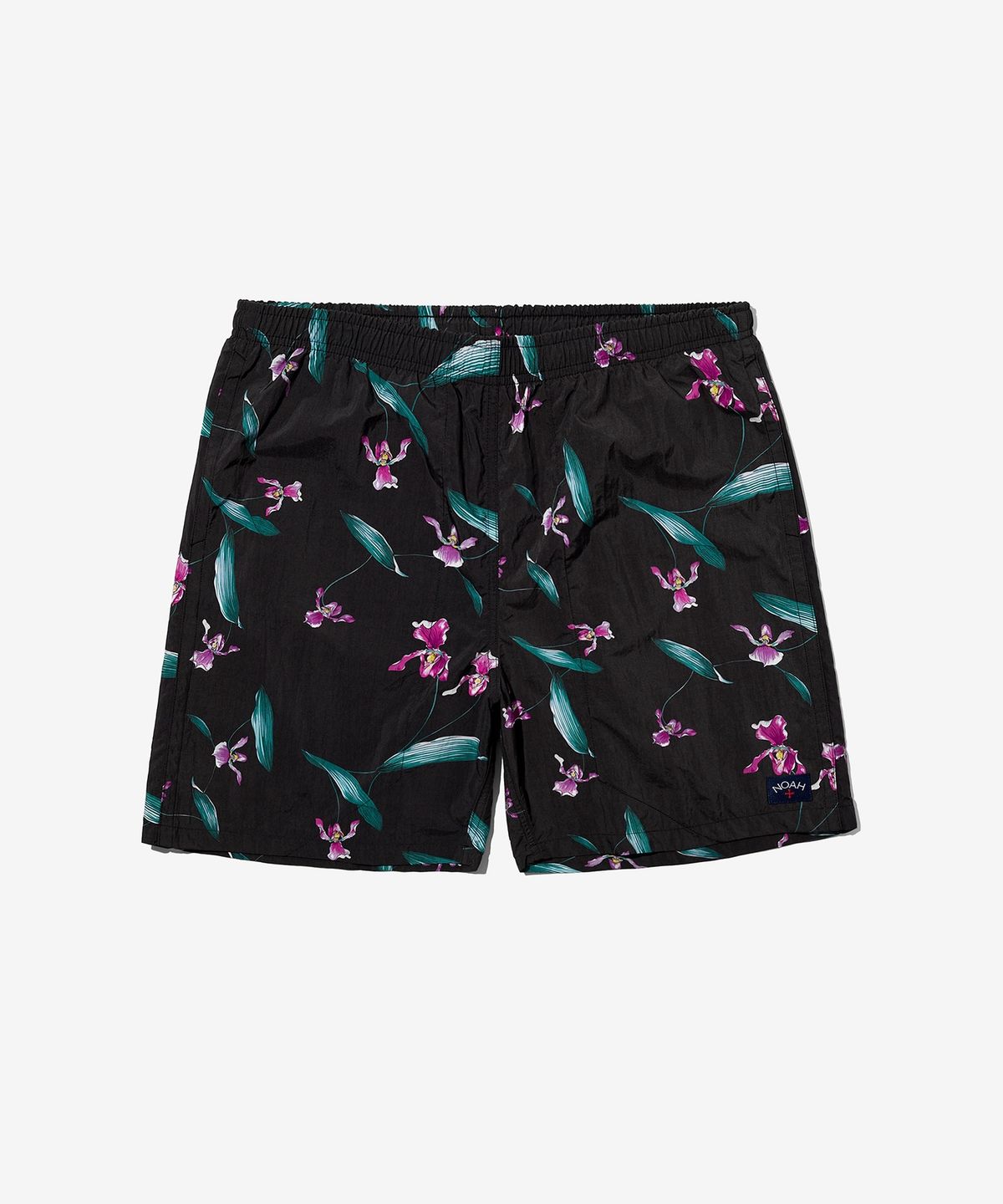 노아(NOAH) (U) 플로럴 스윔 트렁크 다크 브라운 FLORAL SWIM TRUNK DARK BROWN
