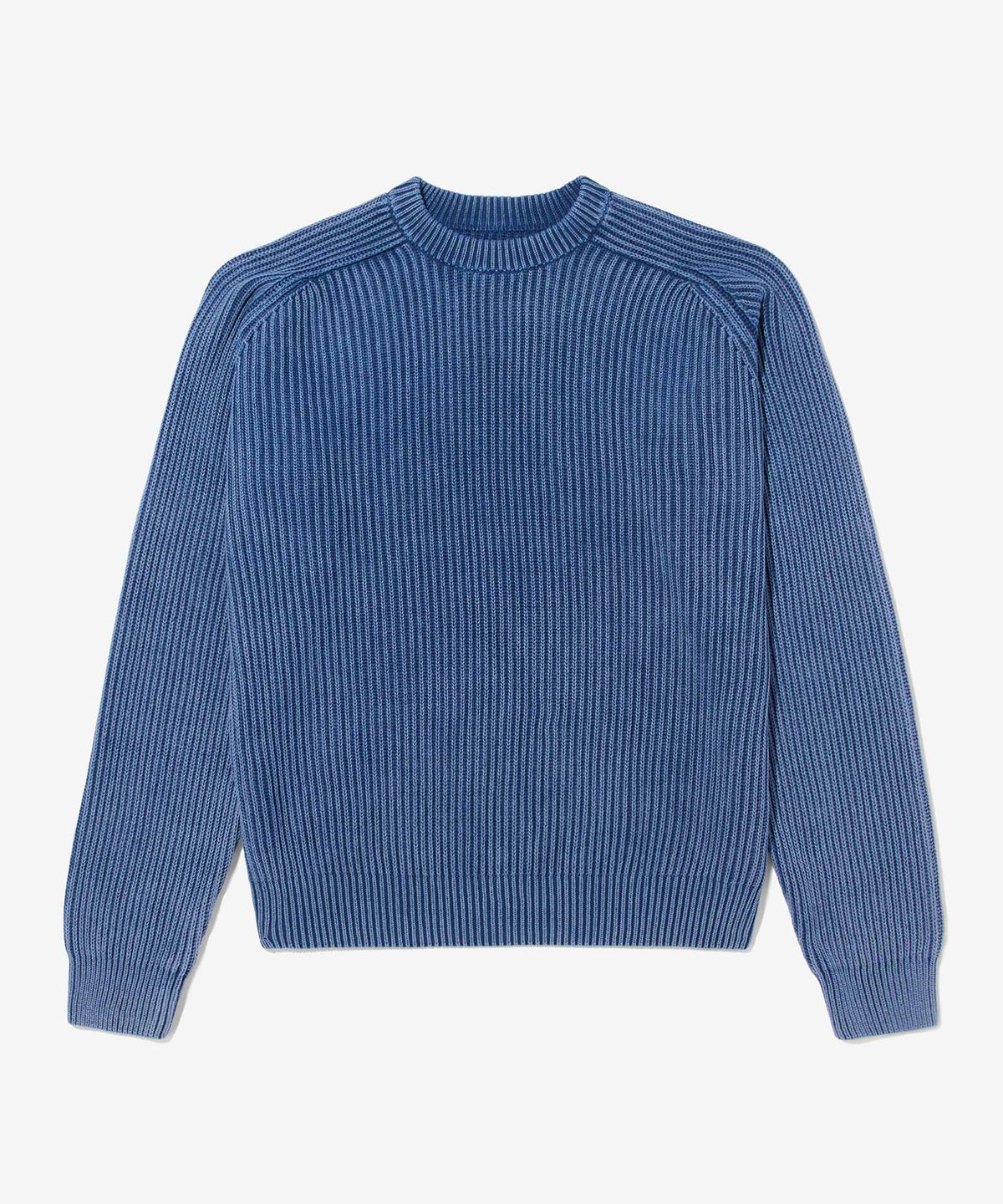노아(NOAH) (U) 서머 셰이커 스웨터 네이비 SUMMER SHAKER SWEATER NAVY