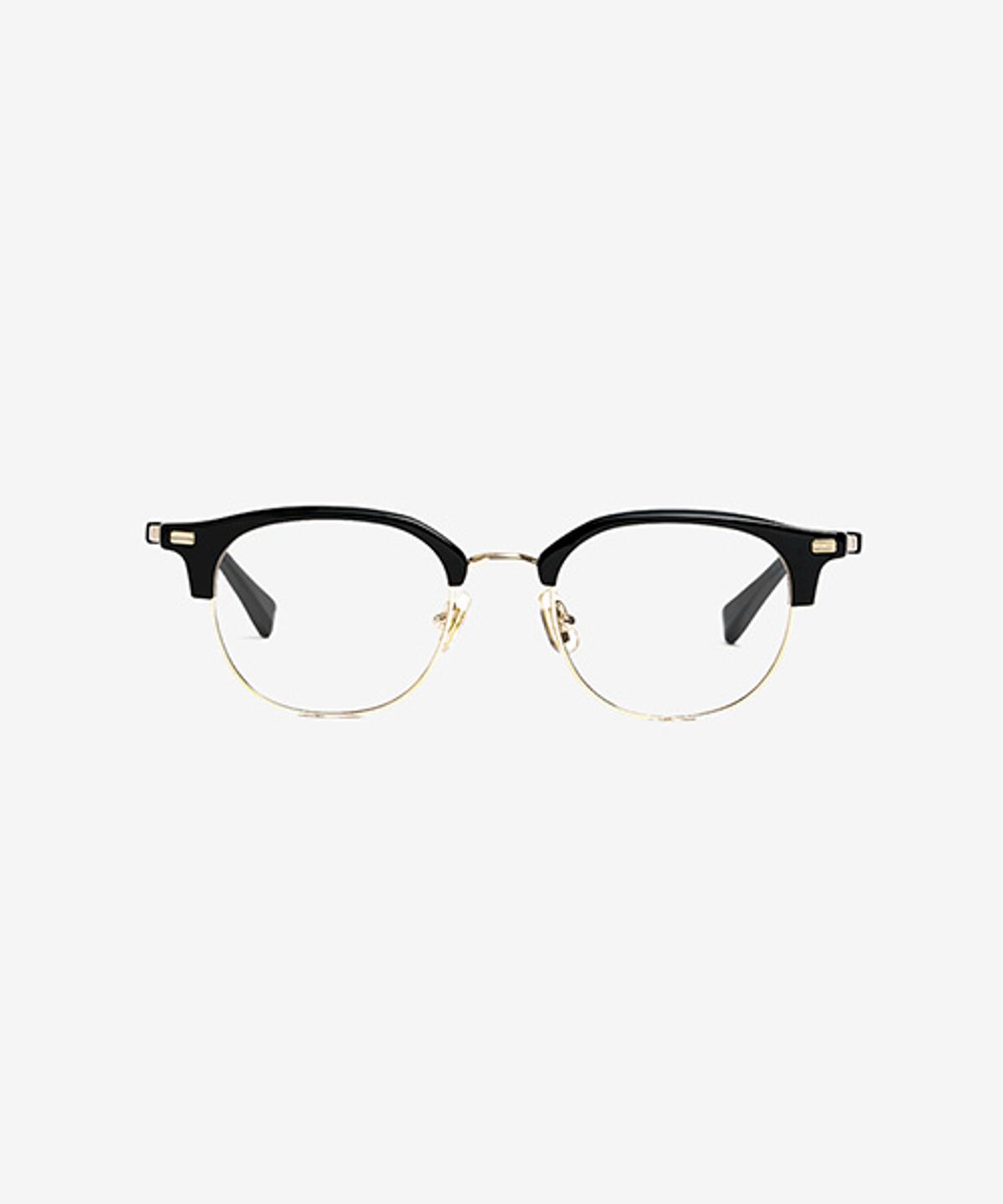 테츠오 아이웨어(TETSUO EYEWEAR) EPIC(에픽) 안경테 C1 BLACK&GOLD