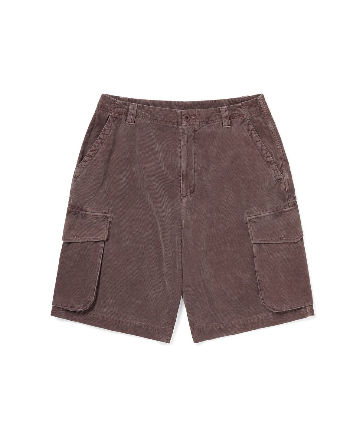 디스이즈네버댓(THISISNEVERTHAT) Overdyed Corduroy Cargo Short Burgundy
