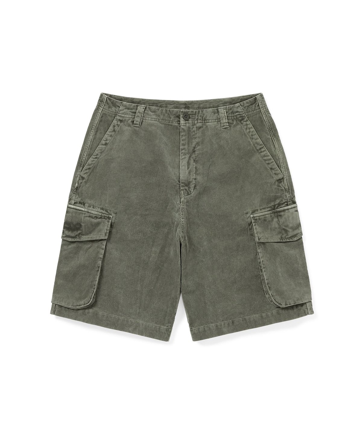 디스이즈네버댓(THISISNEVERTHAT) Overdyed Corduroy Cargo Short Dark Olive