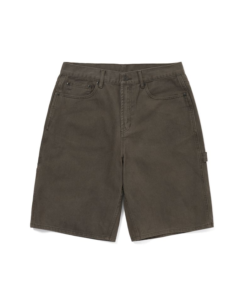 Relaxed Painter Short Brown