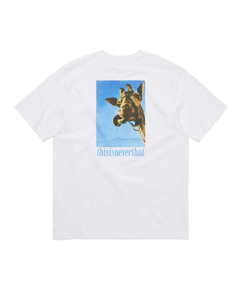 Giraffe Tee White