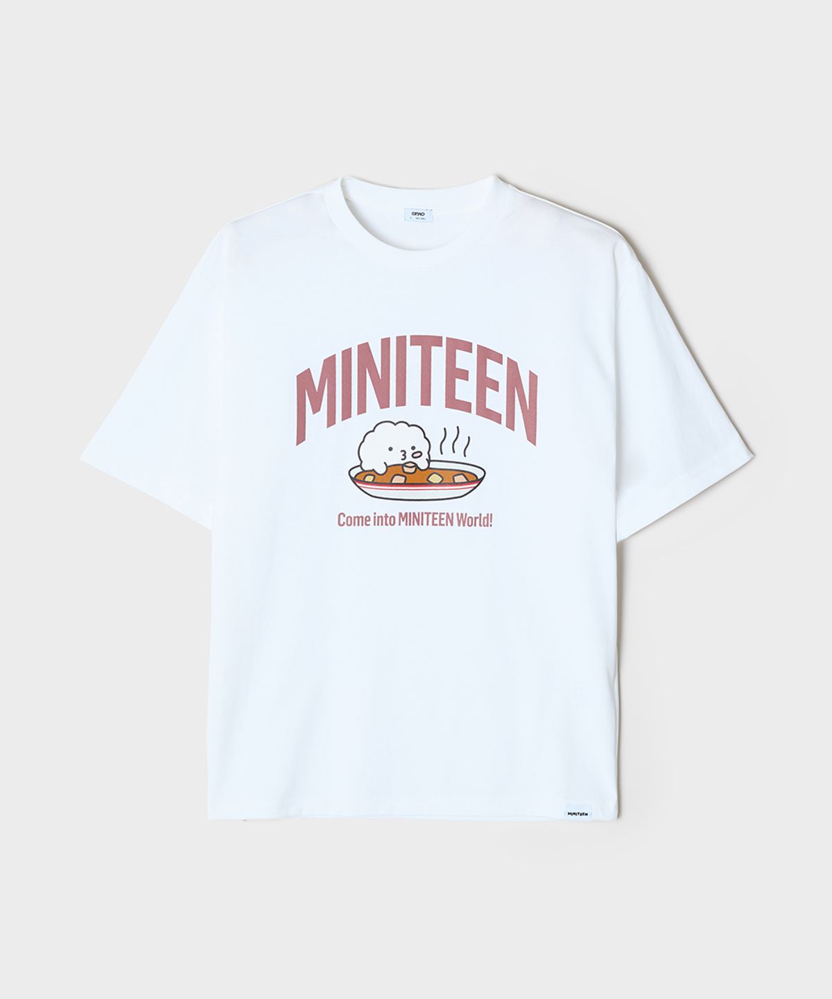 스파오(SPAO) [미니틴] 반팔 티셔츠(WHITE)_SPRLG25U16