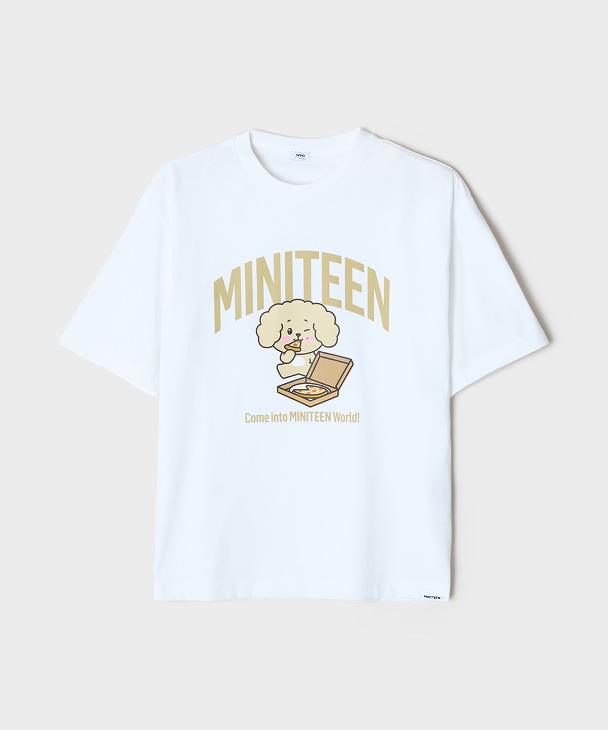 스파오(SPAO) [미니틴] 반팔 티셔츠(BEIGE)_SPRLG25U16