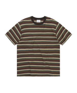 Inside Out Striped Tee Dusty Pink
