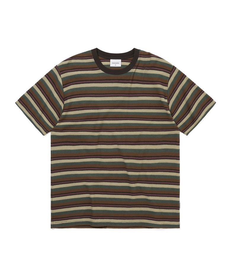 Inside Out Striped Tee Dusty Pink